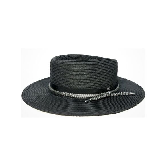 rag & bone Black Somer Beach Hat  Size L ~ Excellent main image 11